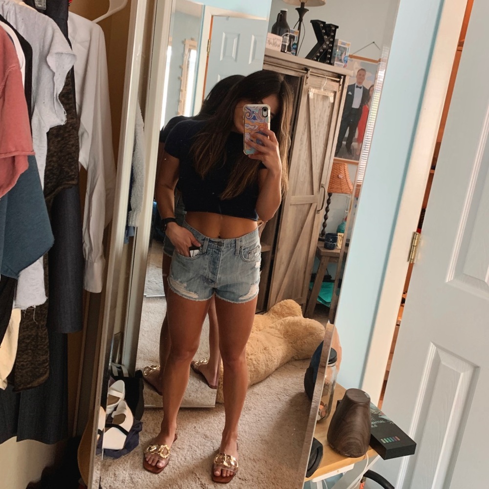 NWT carmar denim shorts